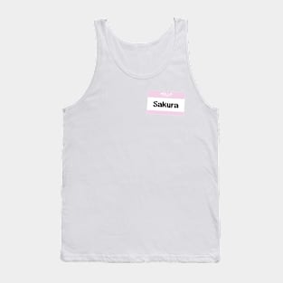 My bias is Sakura Tank Top